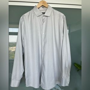 Gray button Down Shirt